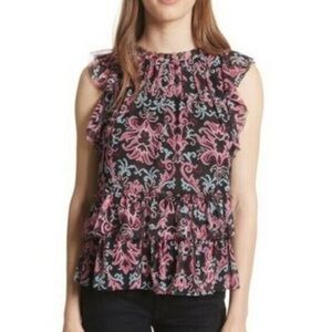 Kate Spade Silk Chiffon Top